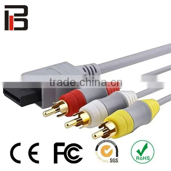 Manufactuer in SZ for wii HD component audio video cable