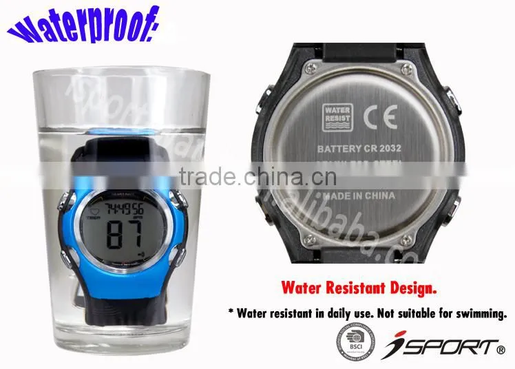 LCD Display Calories Counter Healthy Living 5.3khz Heart Rate Monitor