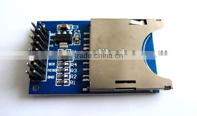 SD Smart Card Reader Adapter Module Slot Socket Reader for ARM MCU Read and Write