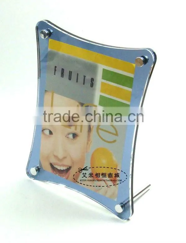 cheap Acrylic photo frame for show photo
