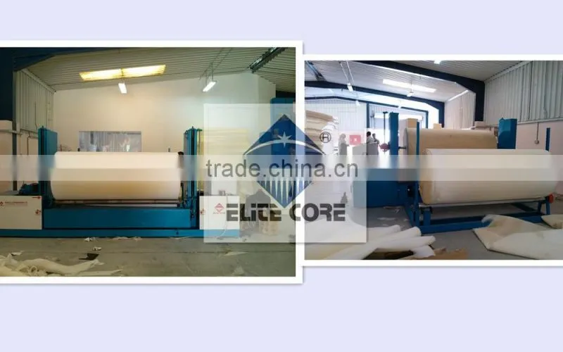 2015 ECMT-123 automatic foam peeling machine/ foam rubber disc machine