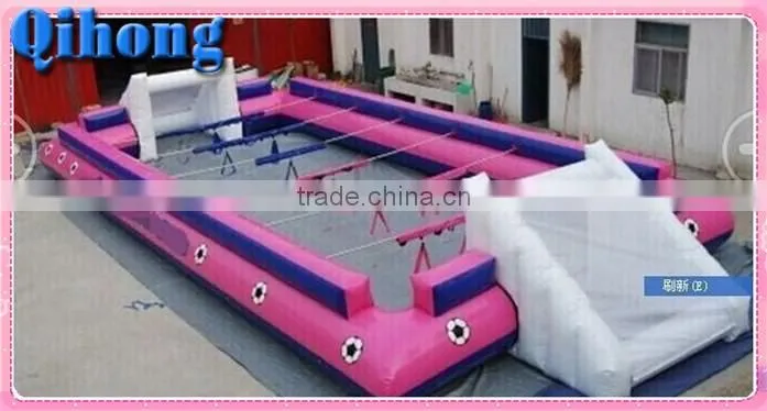 Exclusive used popular Inflatable basketball courts with two goal for sale