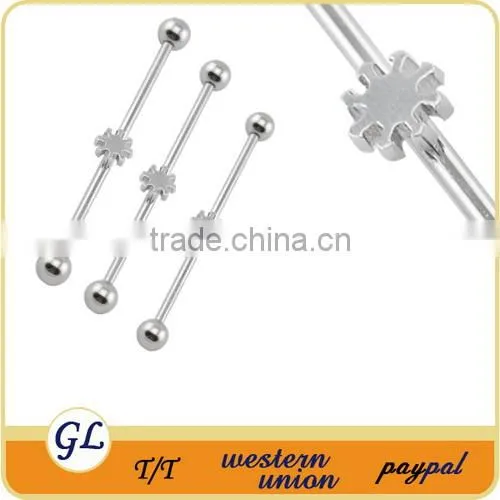 316L Stainless Steel Barbell Body Piercing Jewelry