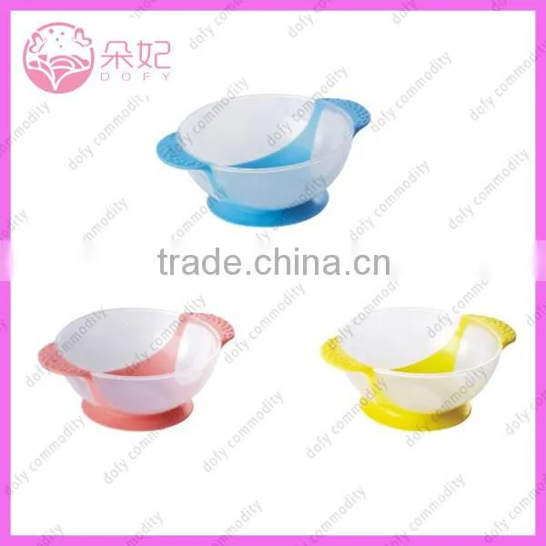 2015 hot recommended baby suction bowl PP