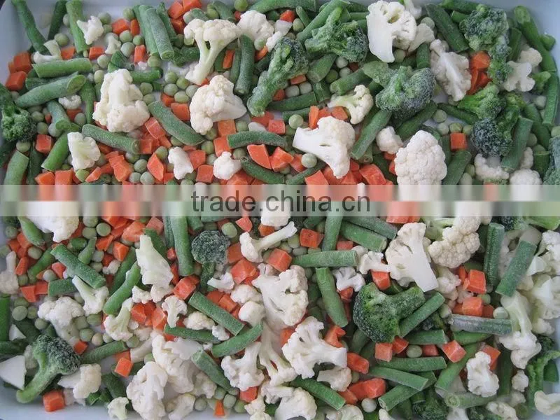 IQF Mixed Vegetables With varieties ingredient