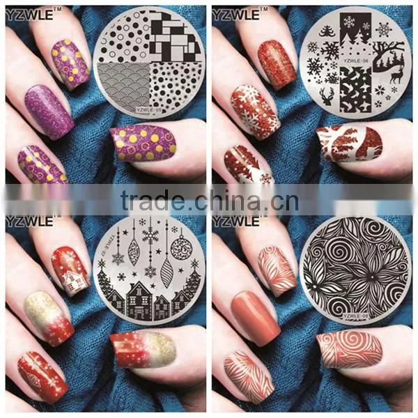 2016 Nail Art Stamp Image Plate Template Free nail art design template
