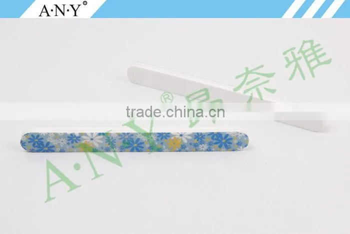 Nail Shining and Polishing Nail Care Flower Type Custom Printed Nail File