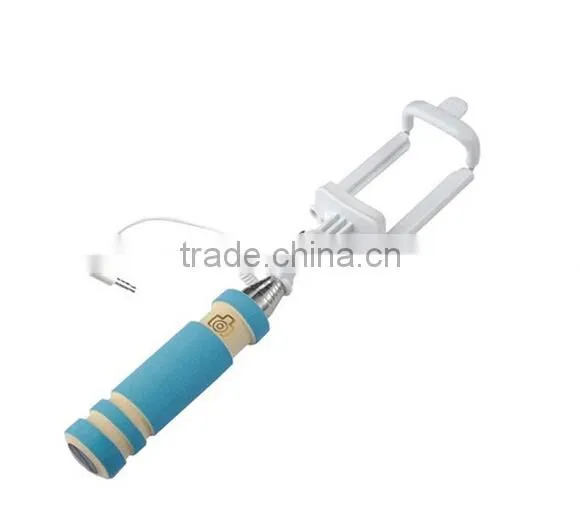 Monopod New Design 13.5 CM Length Wired Selfie Stick Mini