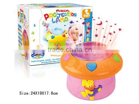 Baby Toys B/O Multi-function Puzzle Ladybug With Music&Light