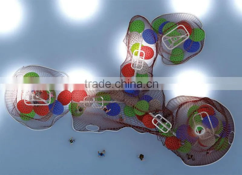 Indoor and Outdoor Kids Climbing Playground KQ500103A