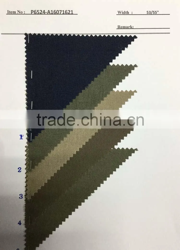 cotton linen fabrics stocklot wholesale P6524-A16071622