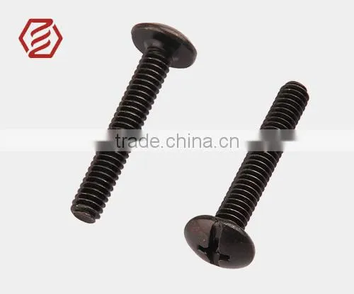 Pan head cross recessed cut machine screw for garden tools