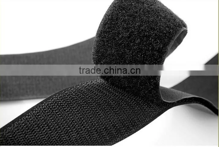 10mm-150mm wide hook and loop tape/nylon poly hook loop