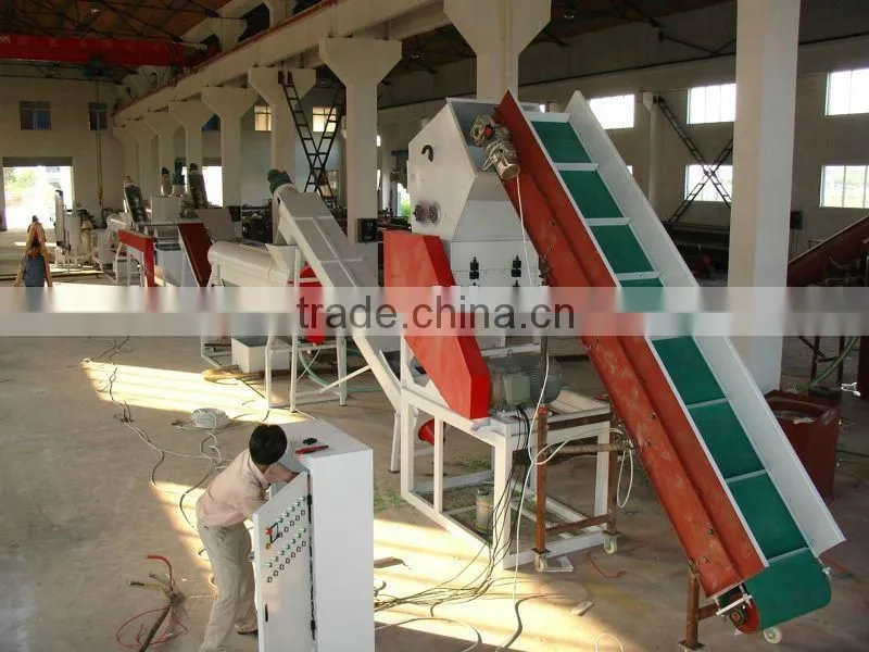 PET bottle flakes washing machine automatic bottle washing machine price