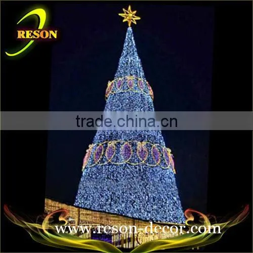 H:7-10m led lighting christmas tree popular wholesale festival items