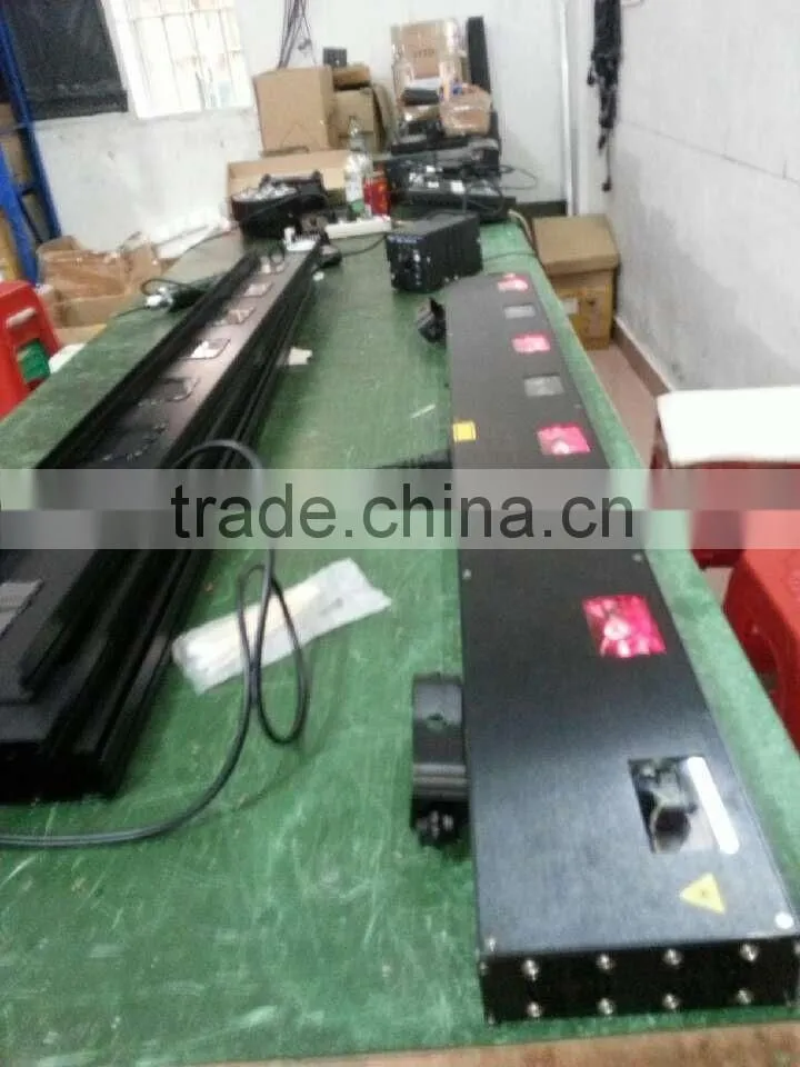 Eight Heads Red & Green 600mW Beams Effect Laser Light