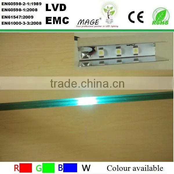 square glass high quality cabinet light led light