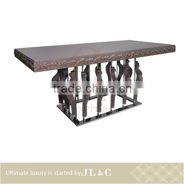 Luxury Dinning room New design Birch Dining Table, Wooden Dining Table, NT02-01 from China Supplier-JL&C Furniture