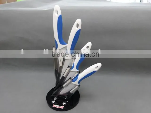 3"+4"+5"+6" Fruit Knife, Paring Knife, Utility Knife, Chef Knife, Assorted Knives Set in a plastic foldable Holder