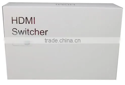 2 ports Mini HDMI Switch 2x1 support 3D 1080p hdmi switcher