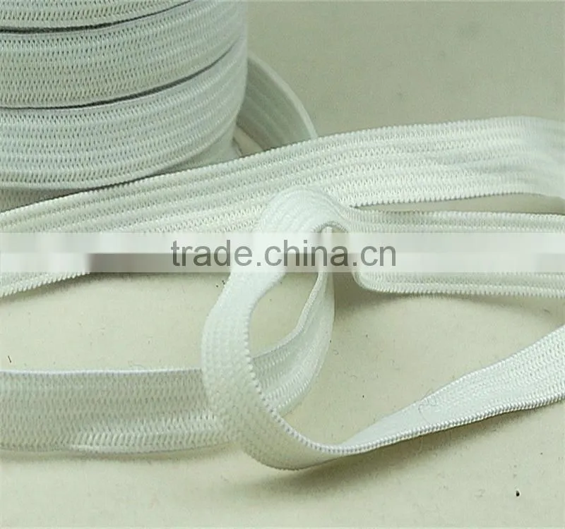 Hot Sale 1CM Custom Braided Elastic Polyester