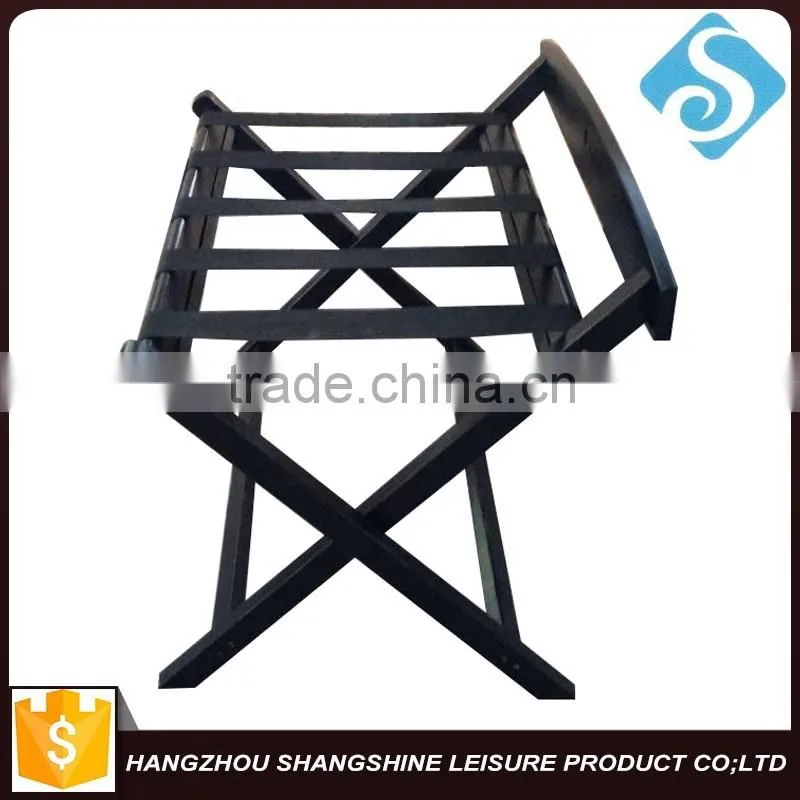 Wooden Luggage rack for hotel bedroom
