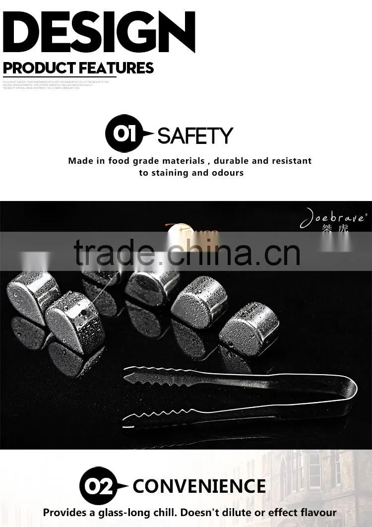 Raindrop Stainless Steel Whiskey stones, Ice Cubes,reusable Ice Cubes,Chilling Wine Ice Cubes
