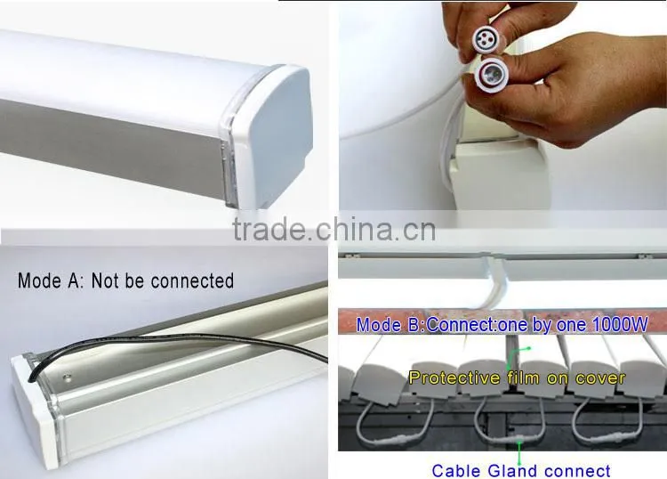 30W CE RoHs BV IP65 0.6m/1.2m/1.5m led tri-proof light 30w
