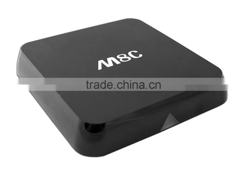 M8C smart tv box Quad Core Andriod 4.4 Amlogic S812 2.0Ghz 1GB 8GB Bluetooth ott tv box