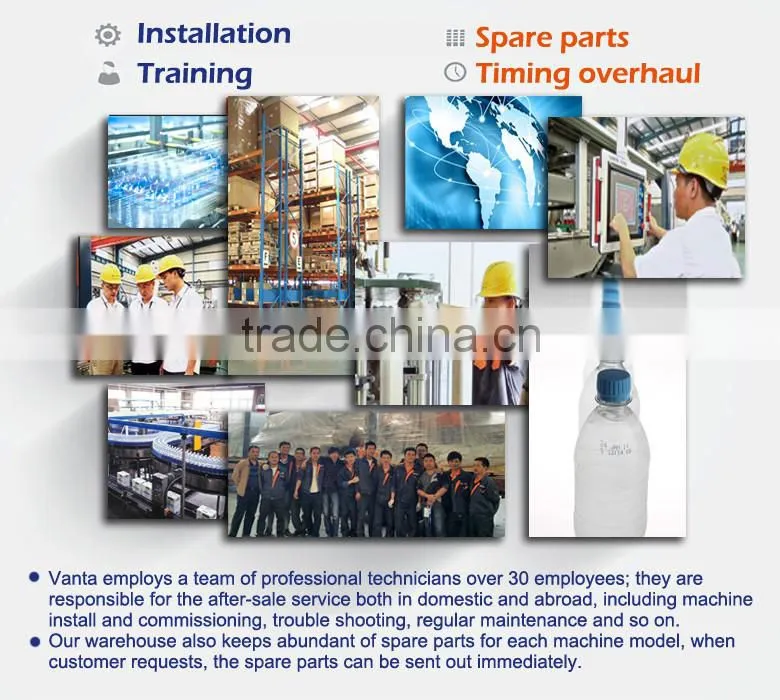 High Speed Rotary Water Filler for Multi Bottle Size (GZ36000)