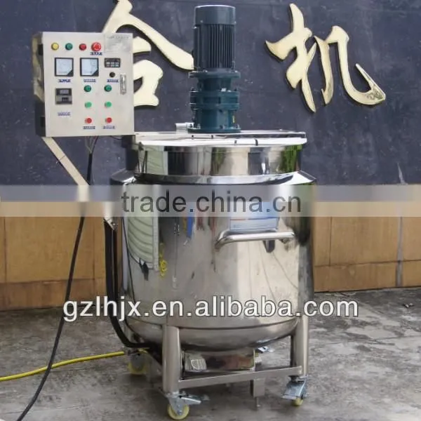 Guangzhou 100L Shampo Mixer,Liquid /shampoo making equipment manufacture