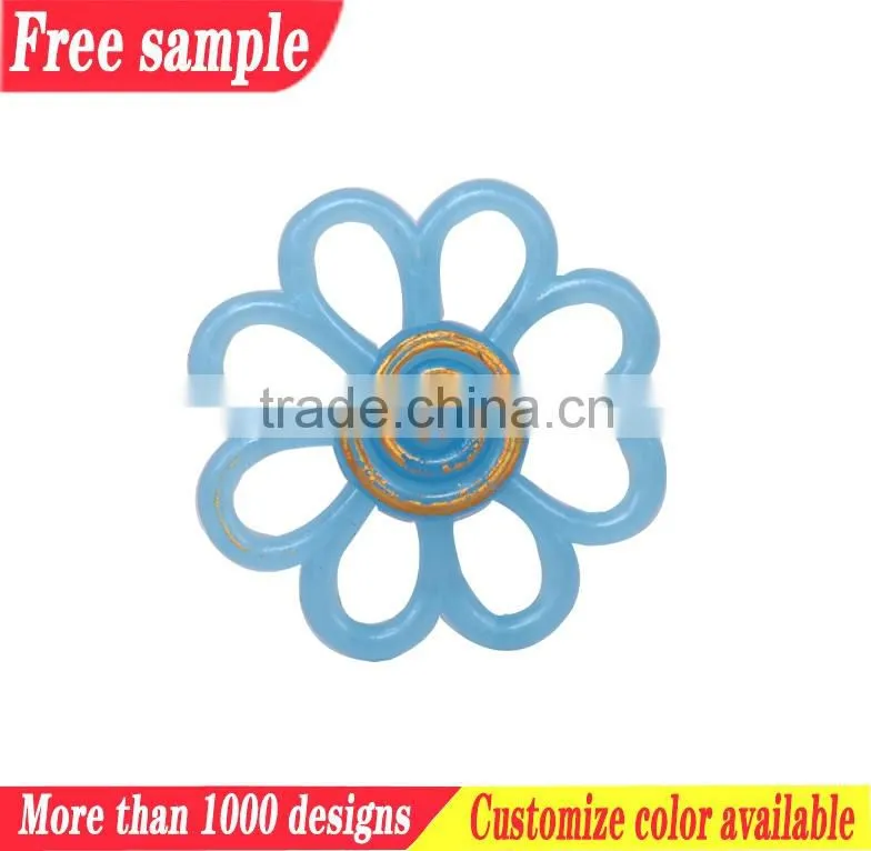 Hollow design PVC plastic shoe flower shoe accessories