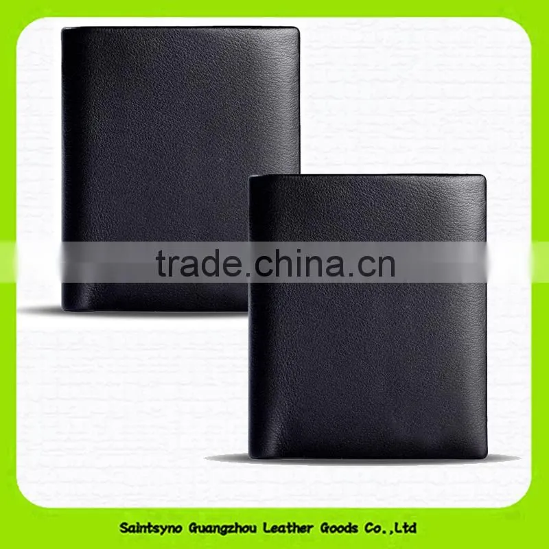 15672A Wholesale fashion young man wallet in PU leather