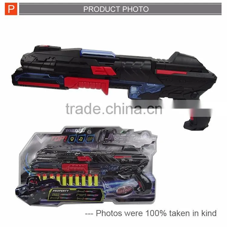 Crazy design battery operated air soft bbs gun toy with light and sound