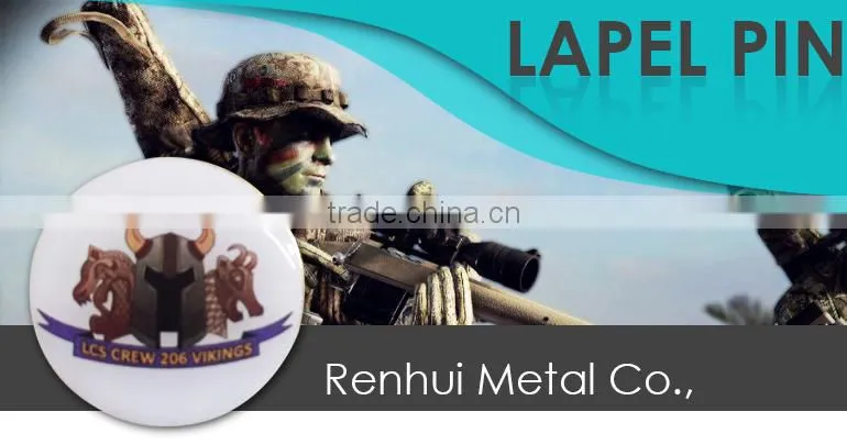 Renhui professional factory OEM/ODM metal badge maker
