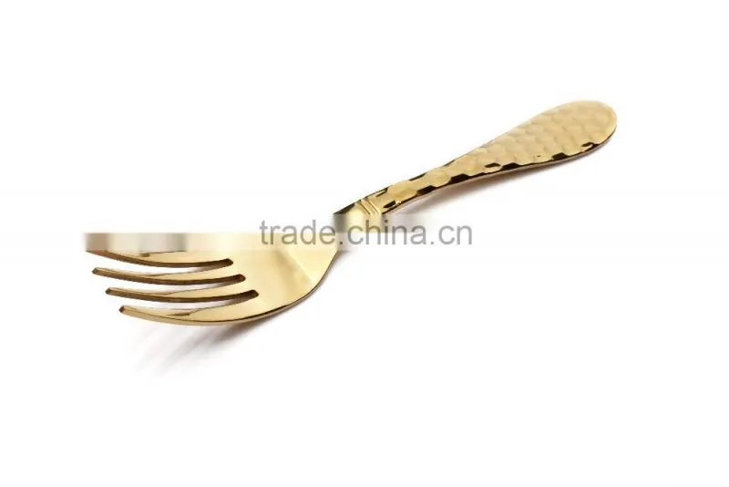 PVD Coating gold color cutlery, stainless steel flatware 18/10, flatware
