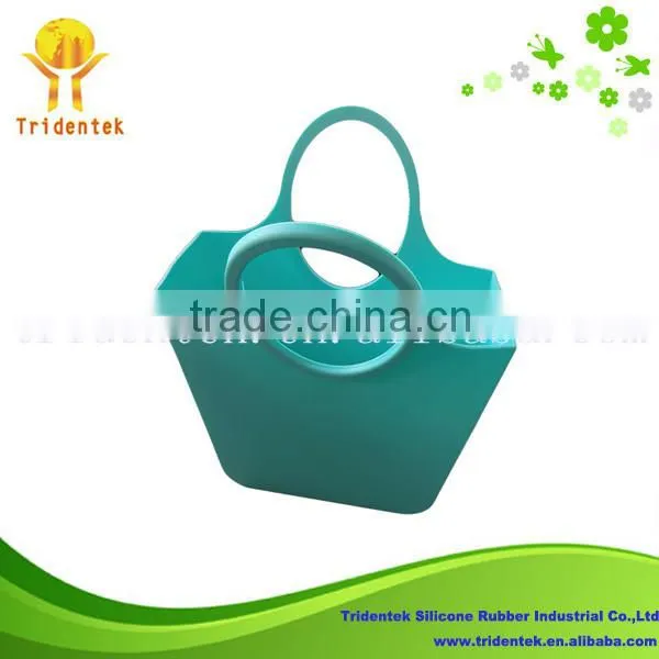 New style FDA/LFGB Standard Convenient Silicone Shopping Bag