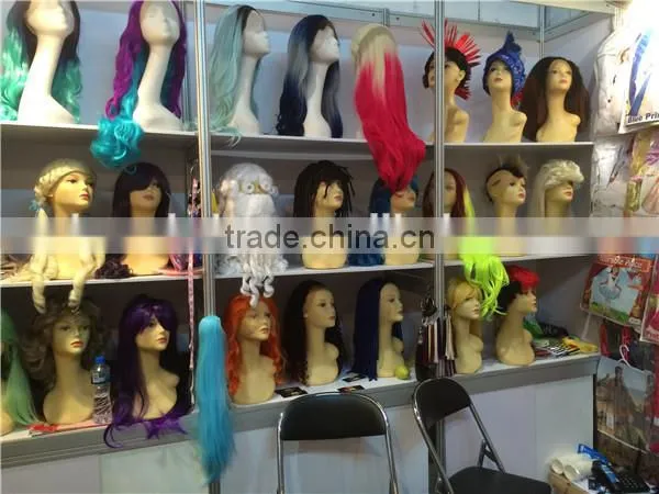 A022 factory colorful short bob hair wigs, synthetic hair cosplay/ party wigs in stock wholesale