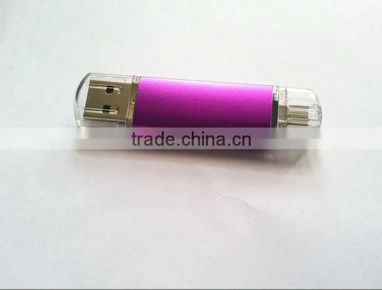 36 Months warranty New Android smartphone micro usb drive metal usb pen drive 8gb OTG usb flash drive