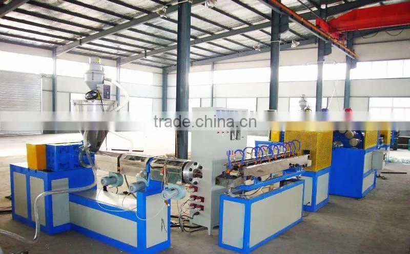 Qingdao advanced technology PVC fiber reinforced pipe production line/extrusion line/machinery