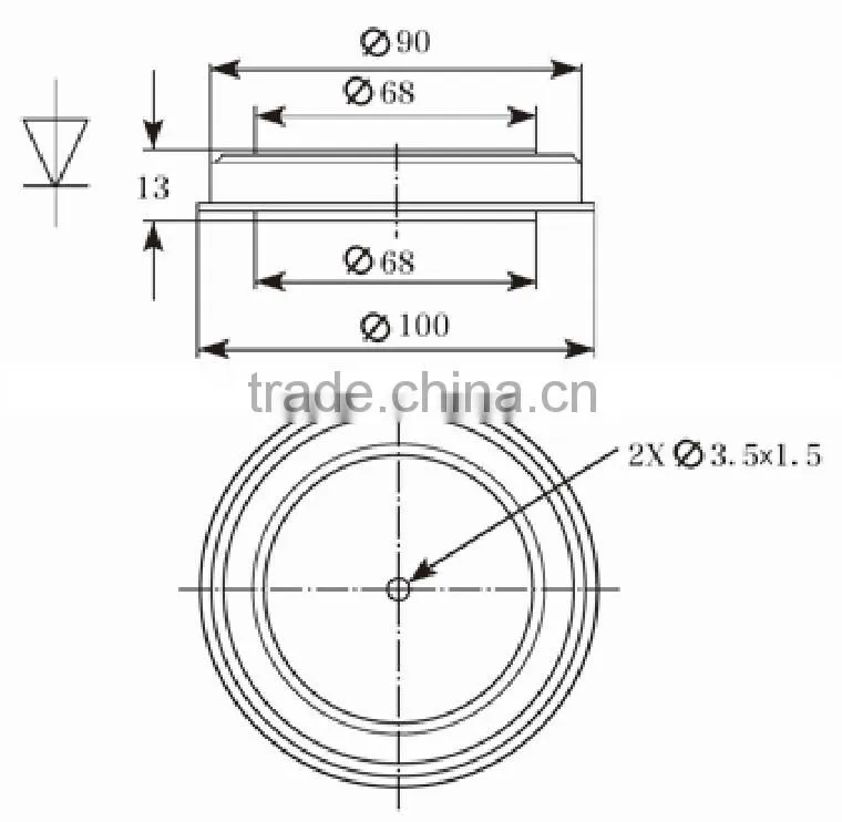 Patented product of high current rectifier diode for welding machine
