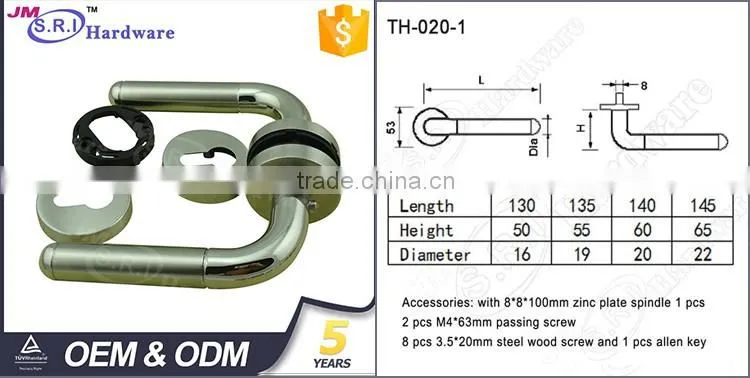 Latest style high quality art deco door handles