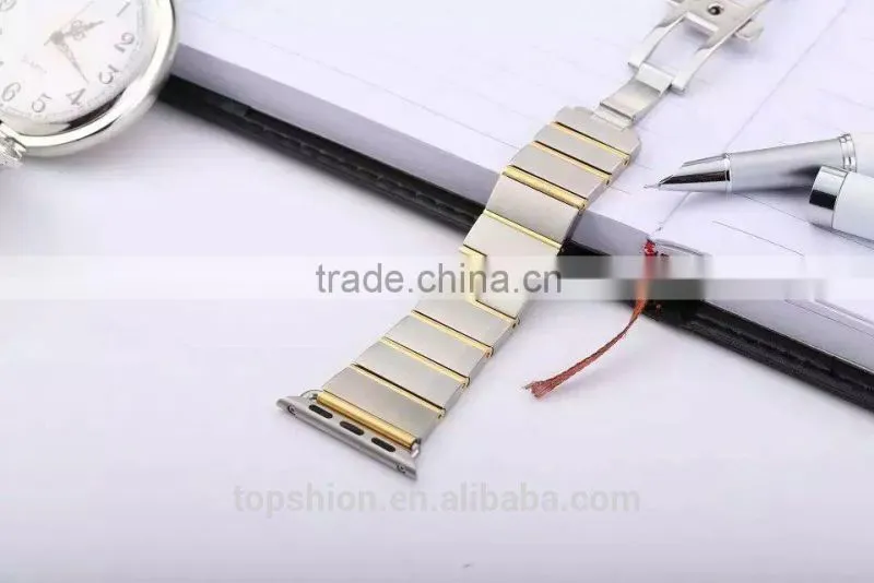 New for Apple Watch Band Stainless Steel, Luxury Metal Strap For Apple iWatch