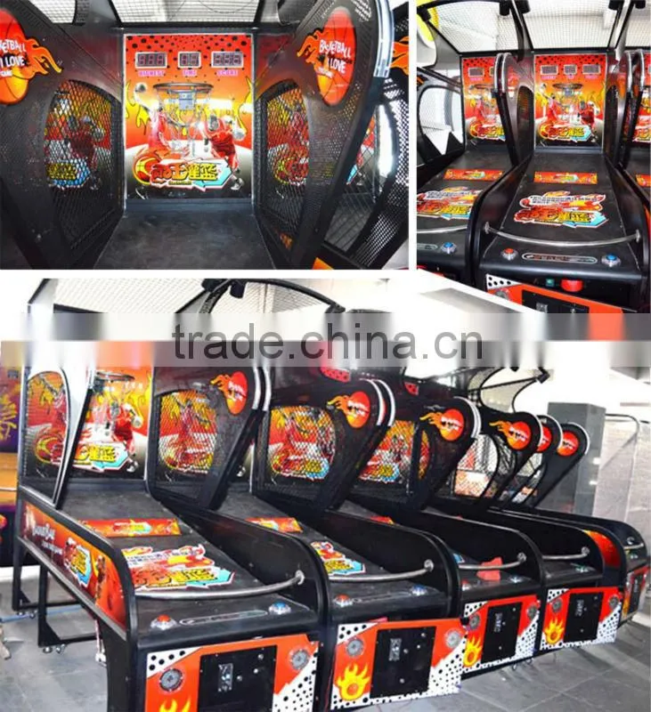 Arcade coin operated basketball game machine Street basketball cheap price basketball machine