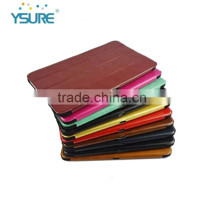 2016 New Products Pu leather cases for tablet 9.7 inch with big Magnet