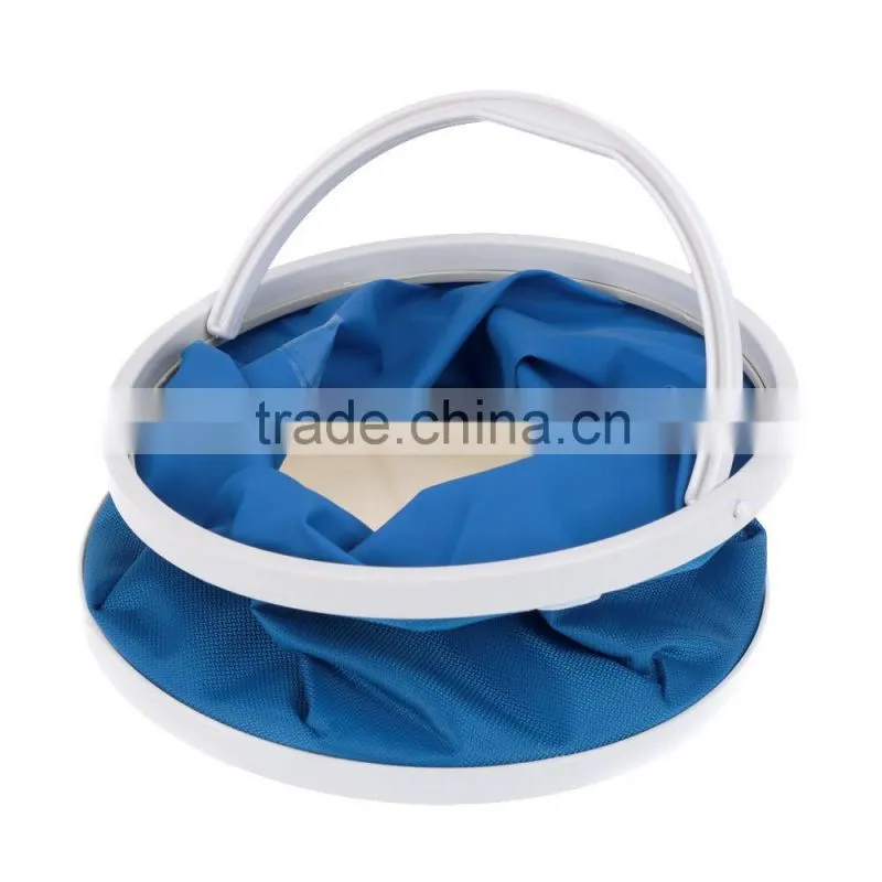 Canvas Folding Bucket Outdoor Portable Fishing Bucket Fishing Tackle