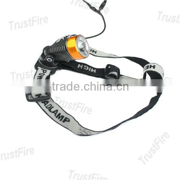 2013 Trustfire Portable 3868 -H6 XMLT6 400lm rechargeable headlight from China original factory