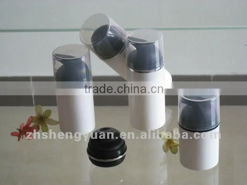 50ml/75ml/100ml/150ml airless plastic cosmetic bottle with sprayer