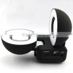 JY20 ball type rechargeable music player speaker with stereo system