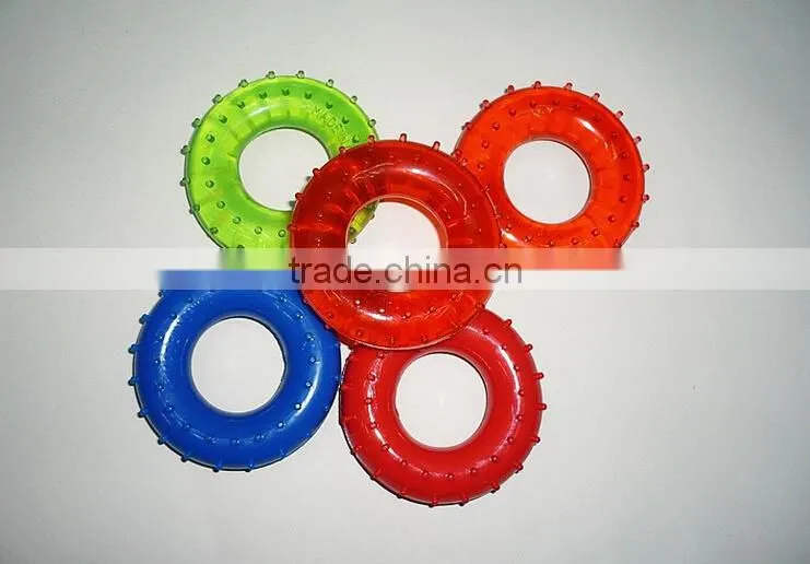 Professional Gift Low Price Fitness Training Colorful Rubber Massage Gripping Ring